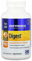 Enzymedica Digest, Дайджест, 240 капсул