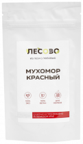 Лесово Мухомор красный шляпки, 50 грамм