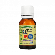ChildLife Liquid Vitamin D3 Natural Berry Flavor, 6,25 мл